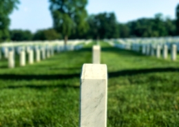 Bild von einem Friedhof