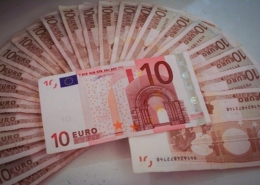 Bild von 10-Euro-Scheinen